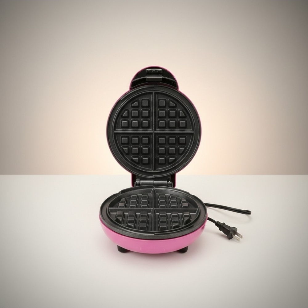 Pink Waffle Maker - Picture 3 of 6